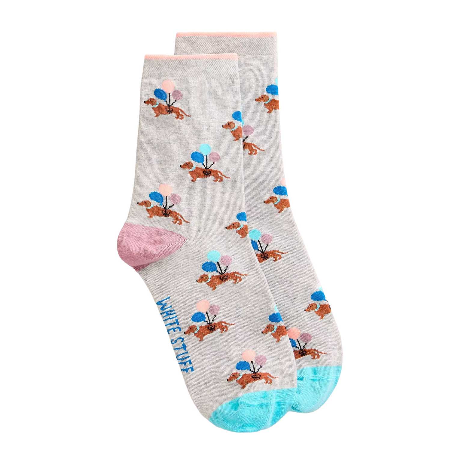 White Stuff Novelty Ankle Sock